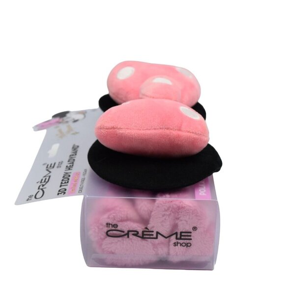 The Creme Shop Disney Minnie Mouse 3D Teddy Headyband Headband Pink - Picture 3 of 5